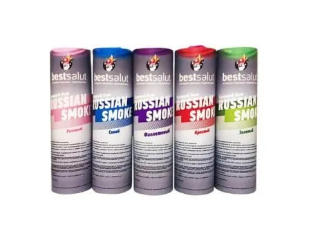 Дымовой фонтан Russian smoke-2 фитиль (красный)