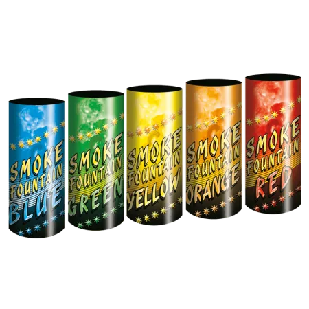 Дымовой фонтан Smoke fountains желтый дым